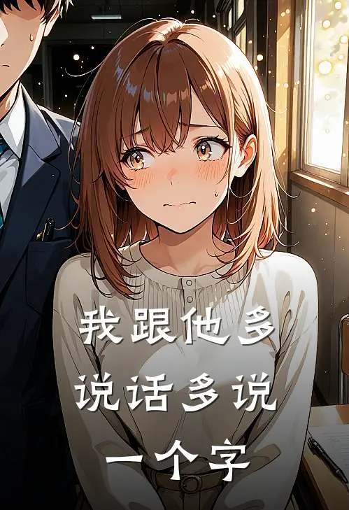 我跟他多说话多说一个字怎么形容