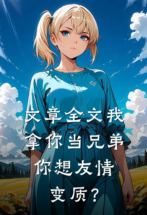 文章全文我拿你当兄弟，你想友情变质？